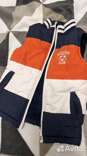 Курточка ветровка детская и жилет