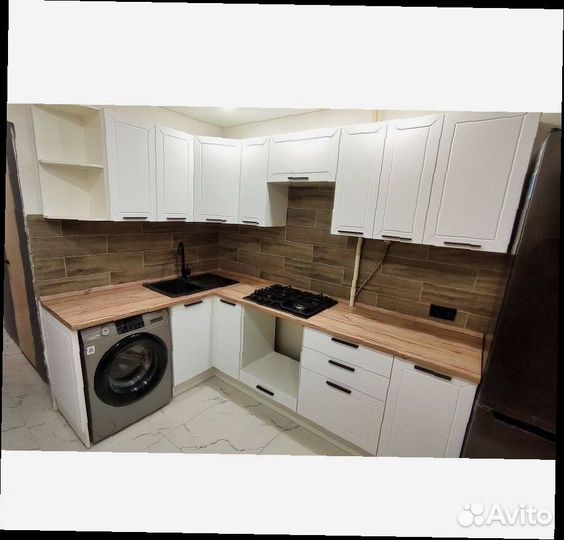 Кухня белая модульная новая