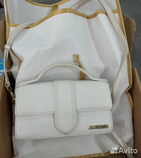 Jacquemus le bambino сумка белая