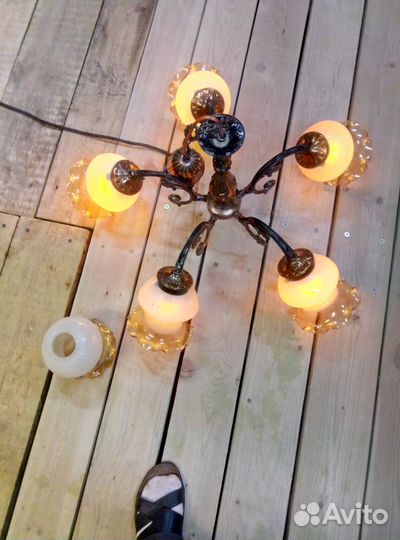 Люстра потолочная бу СССР