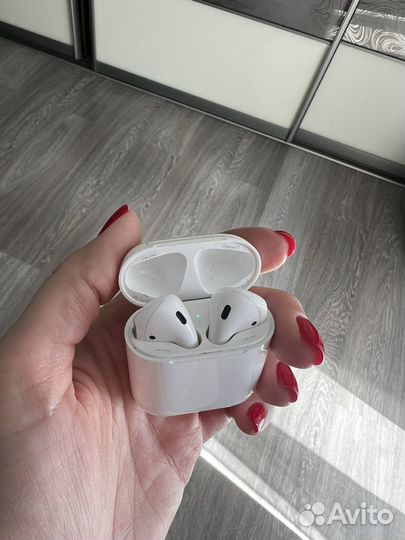 Беспроводные наушники apple airpods 2