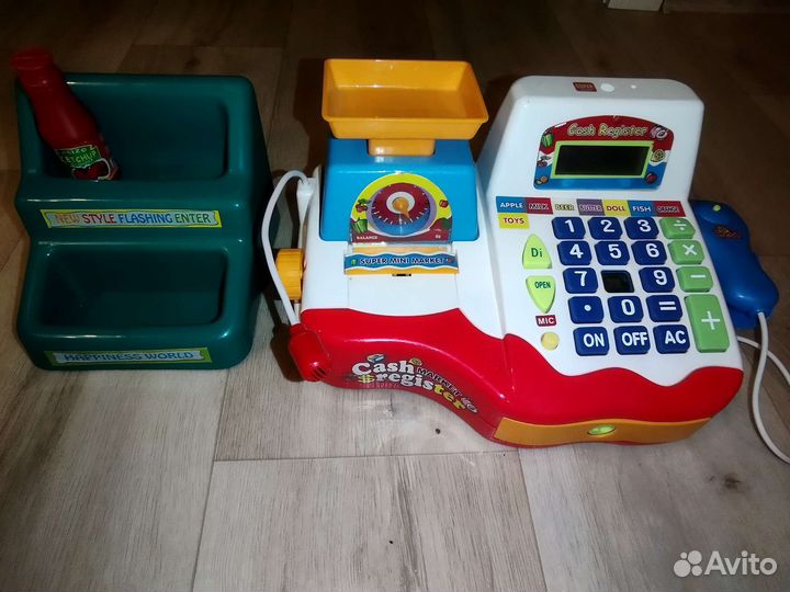 Детская касса, игрушечная