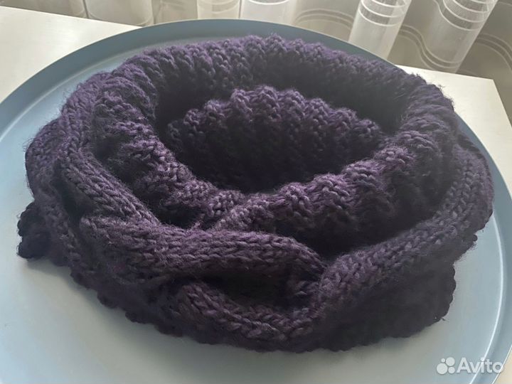 Снуд, шапка женская, шапка кепка