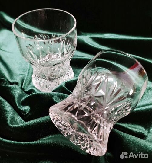 Стаканы, бокалы, рюмки. Хрусталь