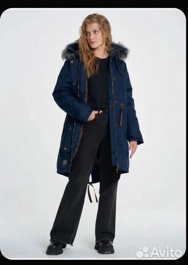 Парка женская зимняя новая