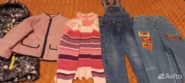Вещи пакетом на девочку 116