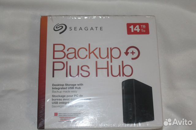 Внешний HDD Seagate Backup Plus Hub 14 Tb объявление продам