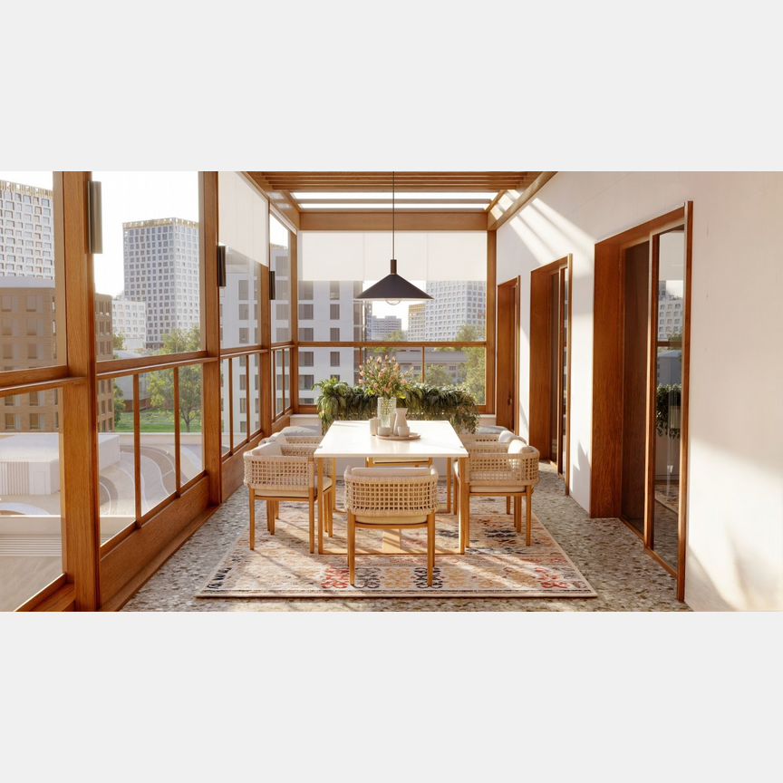 2-к. квартира, 84,2 м², 15/15 эт.