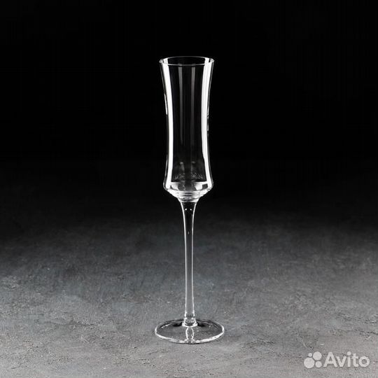 Бокал стеклянный для шампанского «Кира», 180 мл, 7