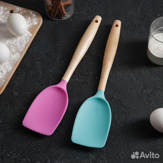 Лопатка Доляна «Домашнее тепло», 29,5 см, цвет мик