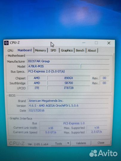 Biostar A960D+V2,сокет AM3+