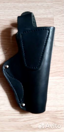 Кобура. Ремень кожаный вмф