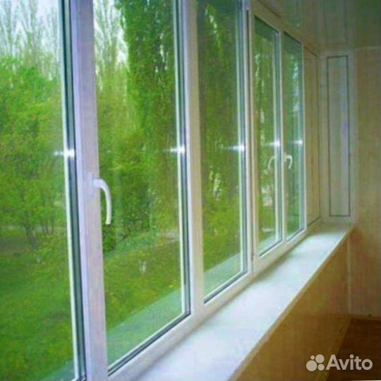 Пластиковые окна. Остекление частных домов