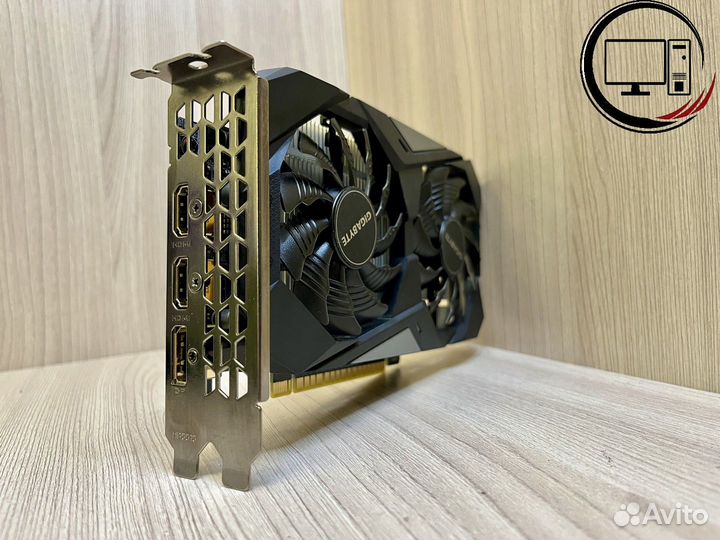 Видеокарта Gigabyte GeForce GTX1650 на гарантии