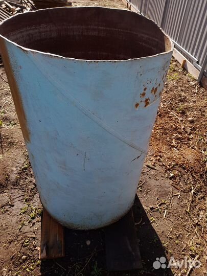 Бочка железная