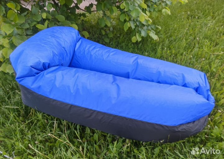 Надувной матрас ламзак биван с подушкой VIP