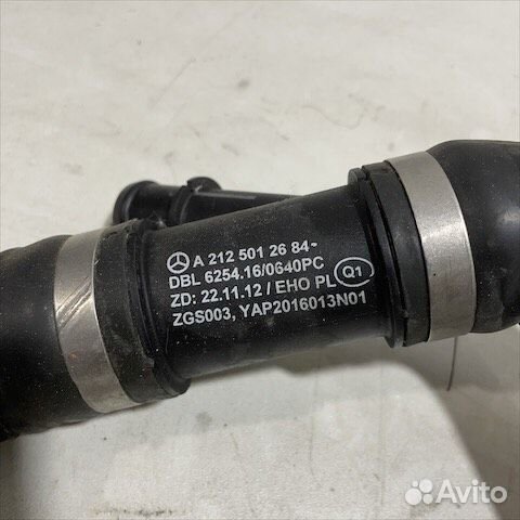 Патрубок охлаждения Мерседес 207 212 М276