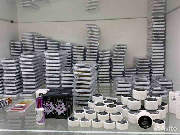 Ремувер для снятия ресниц, материалы