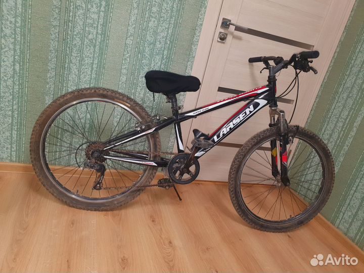 Велосипед горный larsen 24 колеса