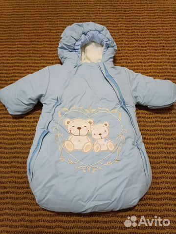 Конверт на выписку для мальчика весна осень