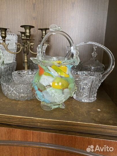 Хрустальная посуда СССР