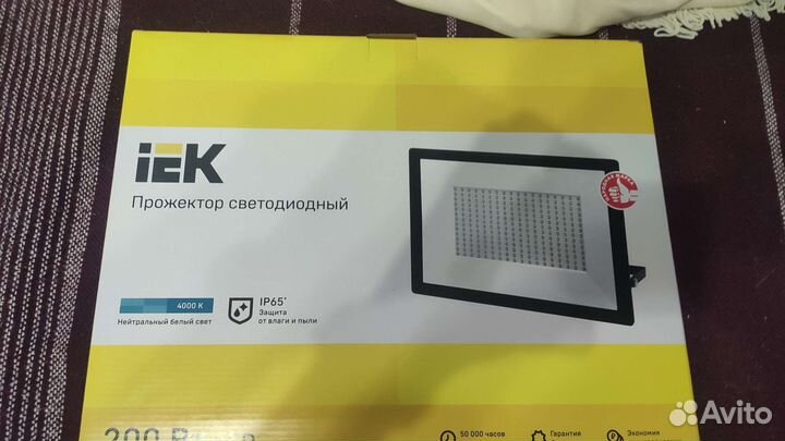Прожектор IEK LED сдо lpdo601-200-40-K02
