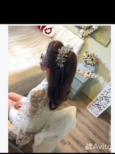 Свадебная комплект ручной работы