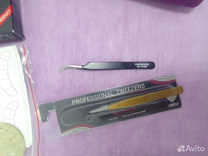 Ресницы для наращивания бу