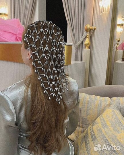 Ободок-косынка