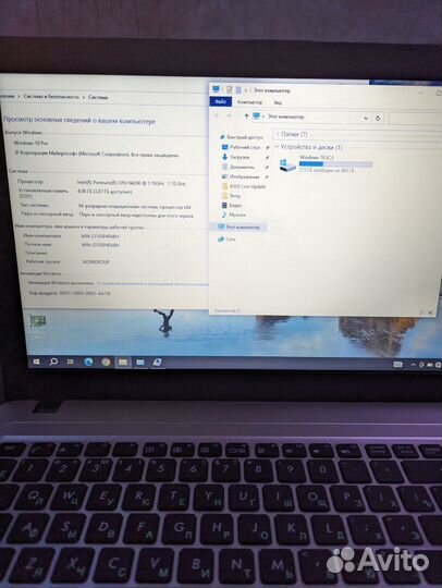 Ноутбук Asus r540n / 2.5ghz / 920mx 2gb