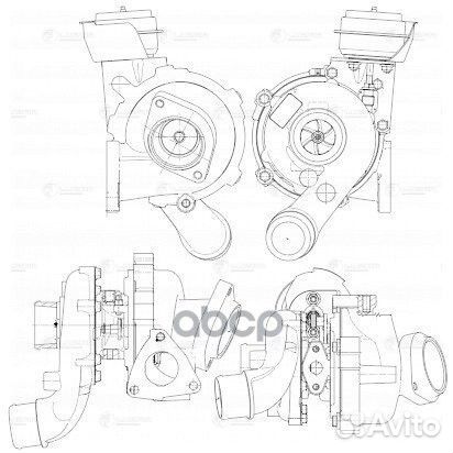 Турбокомпрессор ssangyong kyron/actyon (05)