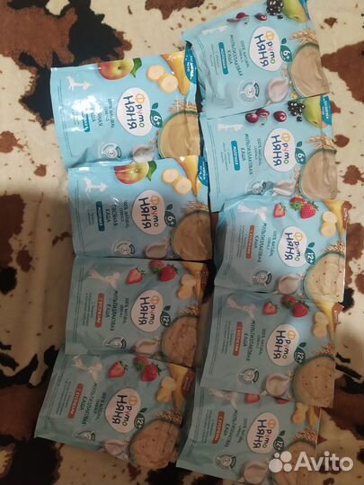 Детские каши молочные