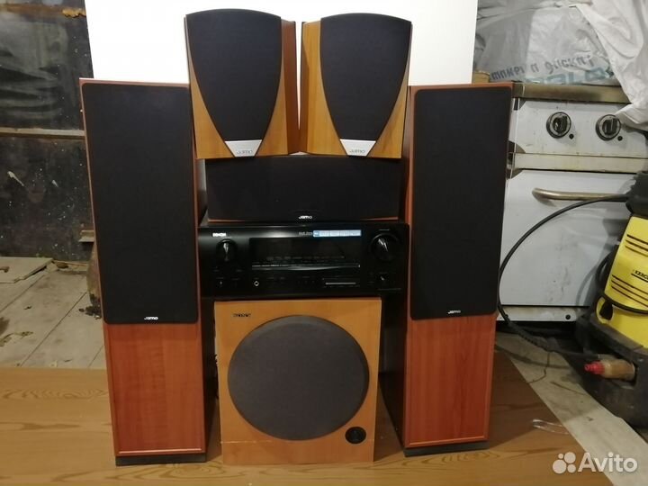Акустическая система напольная ресивер сабвуфер