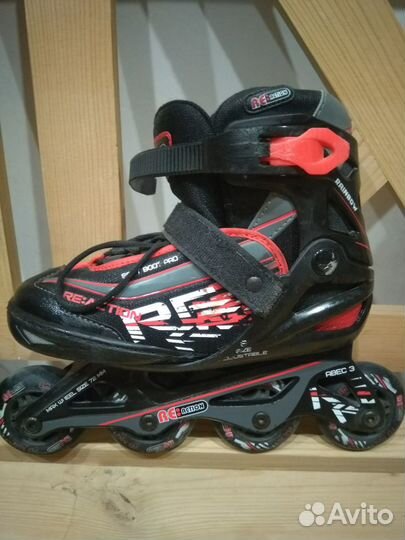 Роликовые коньки детские раздвижные