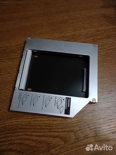 Адаптер ssd hdd в отсек dvd-rom ide, optibay
