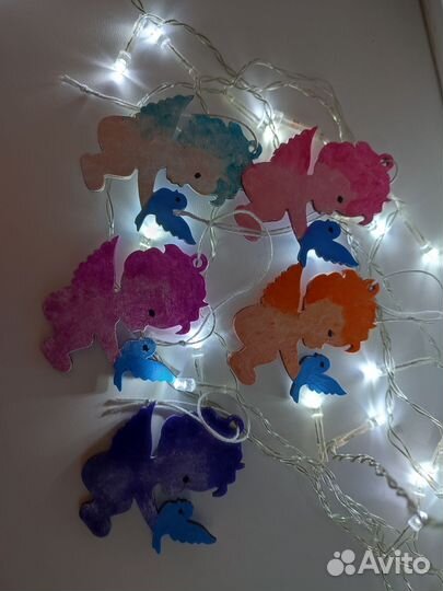 Елочные игрушки ручной работы