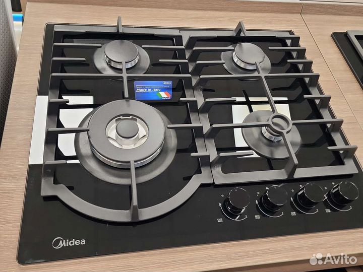 Новые Газовые варочные панели midea