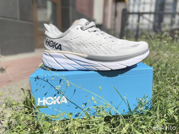 Спортивные кроссовки hoka clifton 8 41 размер