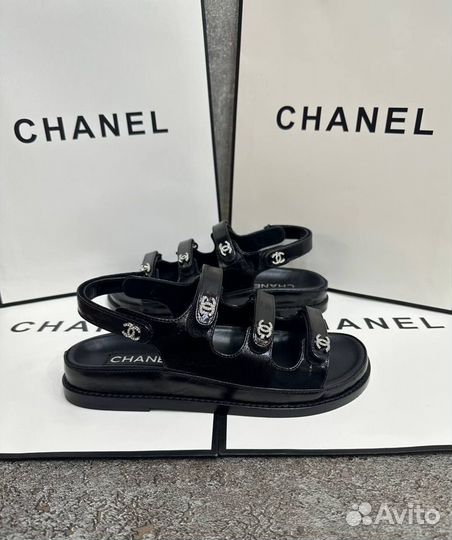 Босоножки женские chanel