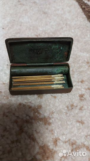 Спичечница старинная