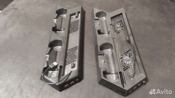 Охлаждающая подставка с док стан.PS4 Fat,Slim