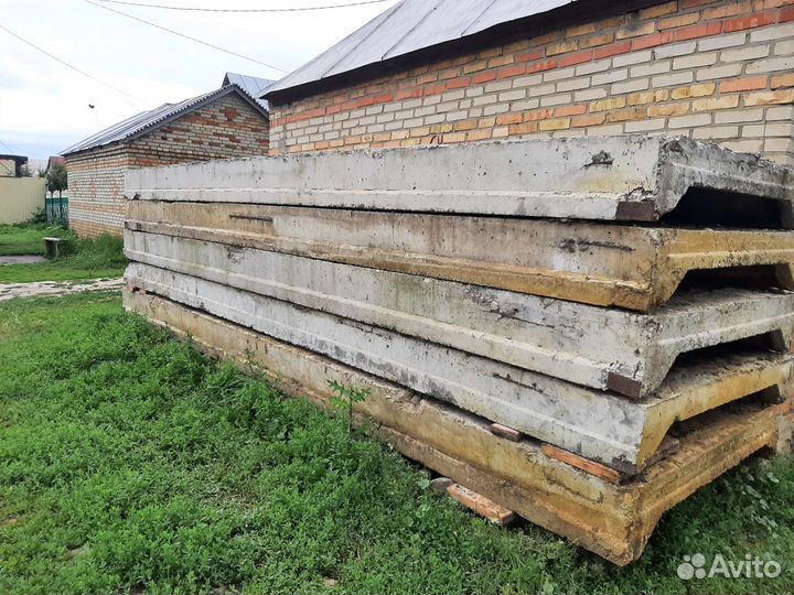 Плиты перекрытия бу