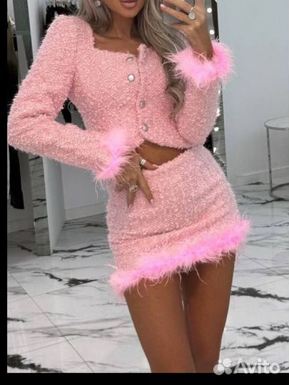 Костюм пиджак и юбка