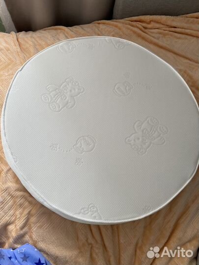 Матрас на круглую кроватку