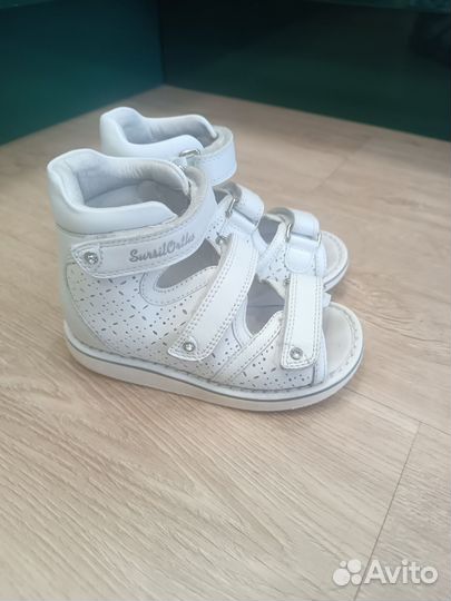 Ортопедические сандалии для девочки 23 размер