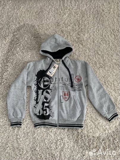 Толстовка для мальчика новая 146