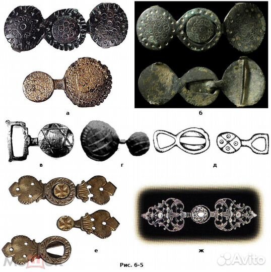 Застежка-замок (XVI-xviii в.)