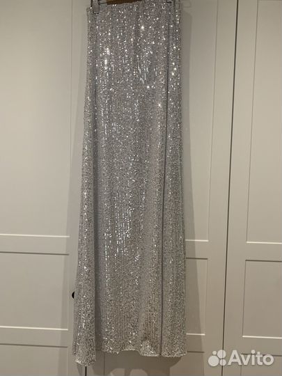 Юбка с пайетками