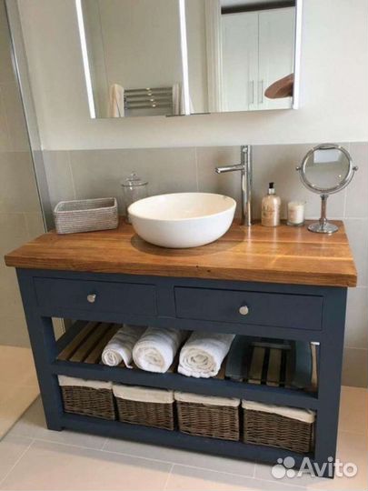 Столешница из массива для ванной