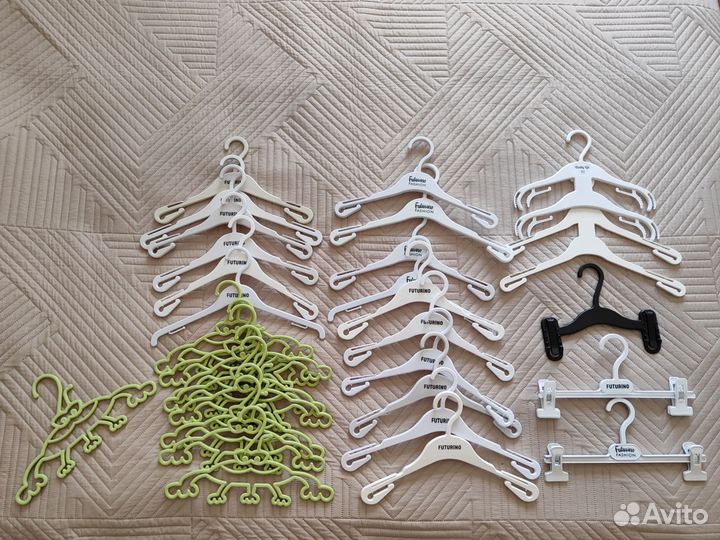 Плечики детские пакетом 40 штук